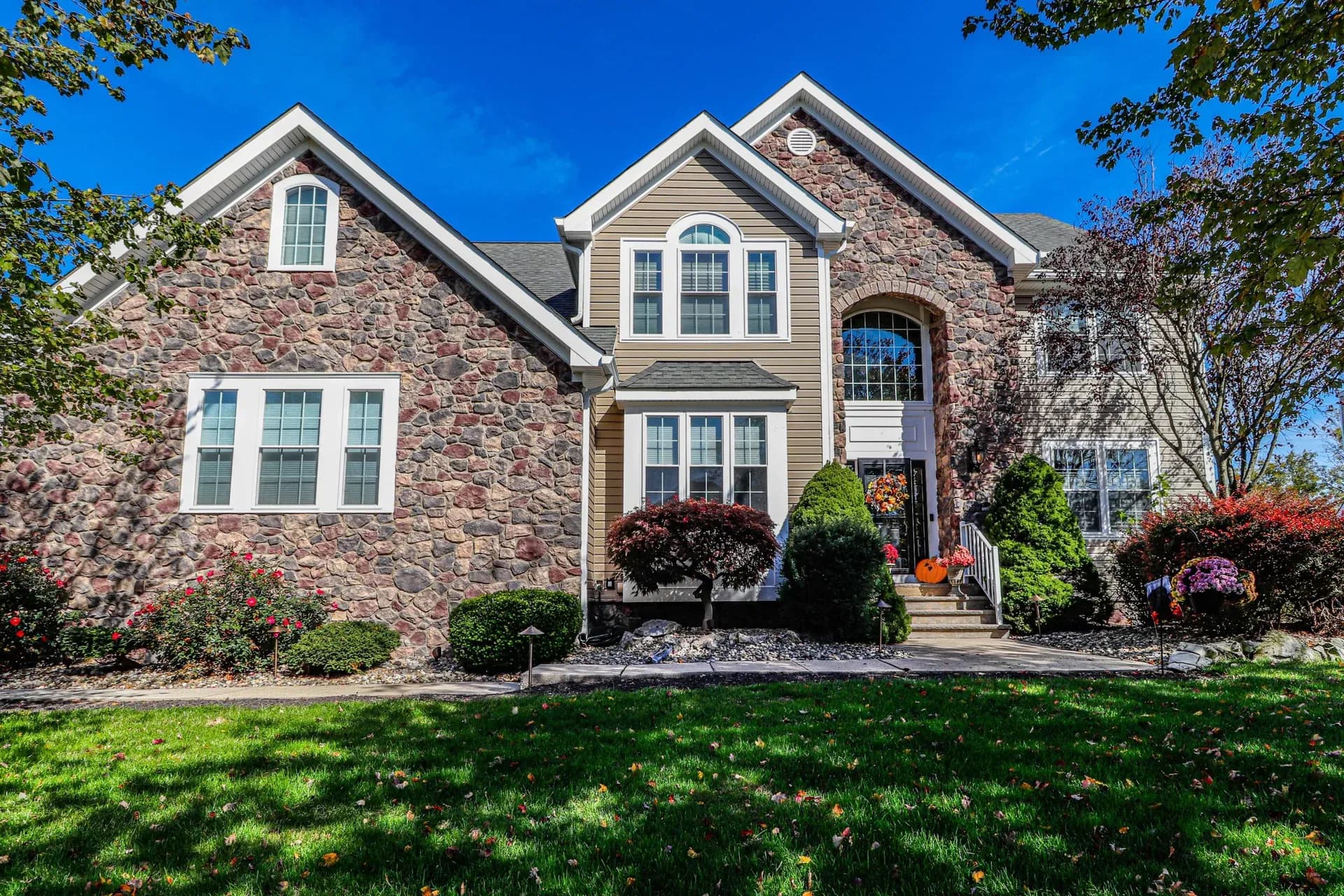 Stone Facing on a home