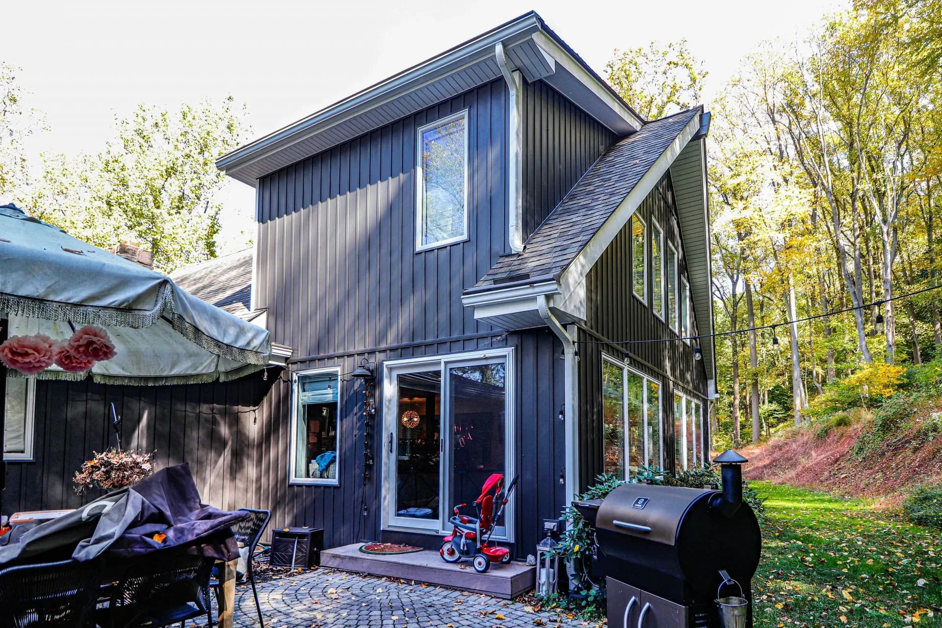 Entry Door and Siding