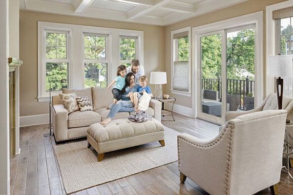People sitting on couch